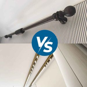 curtain pole vs curtain track